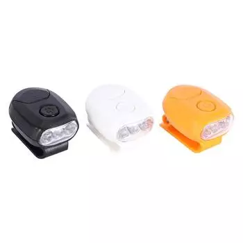 Hands Free Яркий вращающийся фонарь на голову с тремя светодиодами, налобный фонарь, пристегивающийся к колпачку, пристегивающийся к колпачку фонарь чёрный