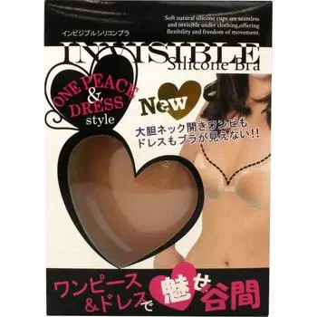Handwin Japan Invisible Bra бежевый A 1 шт Другое (проверьте замки, очистители языка и т. д.) Функциональный материал для внутренней одежды] Силиконовая смола Другое (проверить замки, т