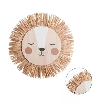 Handwovens Raffias Cartoon Wall Decorations for Bedroom Farmhouses Nurserys Home Dropshipping