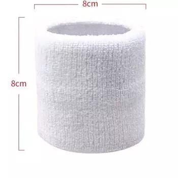 Handy Gadget Jade Bracelet Protective Case Bracelet Protective Wristband Handy Gadget Bracelet Protective Case Bump Proof Sweat-Absorbent Breathable White/1 Pack