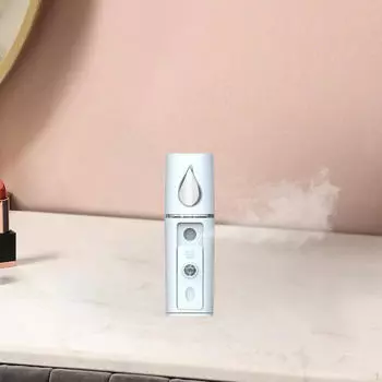 Handy Mini Mister Handheld Face Steamer для ухода за кожей и наращивания ресниц синий