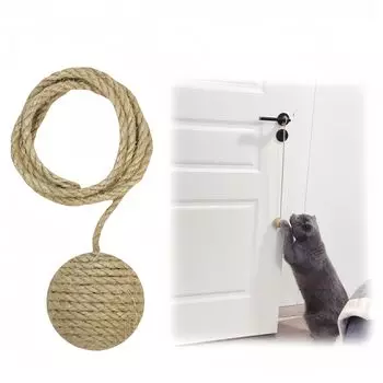 HandyMite Cat Длина мяча Приблизительно Диаметр мяча Приблизительно Набор Cat Solo Cat Cat Cat Solo Набор веревок из пеньки, которые трясут и облегчают недостаток