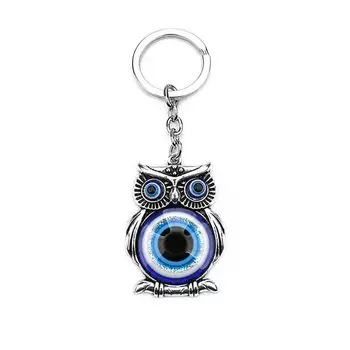 Hanger Lucky Charm Owl Protection Tassel Car Keychain Fashion Jewelry Car Pendant Car Accessories