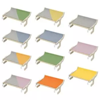 Hanging Bed Pet Hammock Aerial Cats Bed House Kitten Climbing Frame Window Seats Bearing Pet Accessories