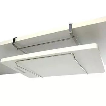 Hanging Rack Cutting Board Holder Cutting Board Stand Made of Stainless Steel No Drilling Required No Screws Required Made in Japan 18-8 серебряный