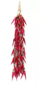 Hanging Red Chili Pepper Food Model Food Sample Set of 4 for [VEERLIVE] Display, etc. [Item]