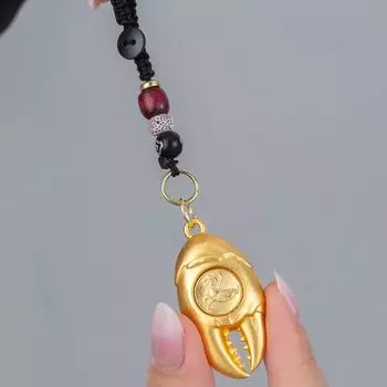 Hanging Rotating Keychain Feng Shui Car Keychain Trendy Zodiac Keychain Decoration rat