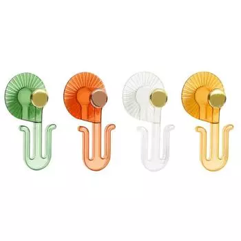 Hanging Shoe Rack Slipper Holder Slipper Rack Slipper Organizer Self-Adhesive Wall Mounted Slipper Holders for Bathroom оранжевый