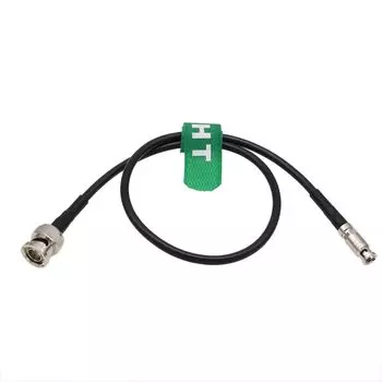 HangTon 4K 6G коаксиальный патч SDI видеокабель 75 Ом HD Micro BNC стандартный BNC Belden 1855A для DJI Lightbridge 2 к монитору (30см)
