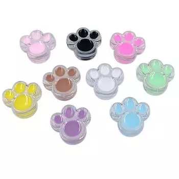 Hanmade 5 шт., ручная работа, 25 мм, прозрачные, креативные, модные, акриловые, капля масла, сделай сам, браслет, ожерелье, материал, бусины для ног, ювелирные аксессуары, свободные бусины чёрный