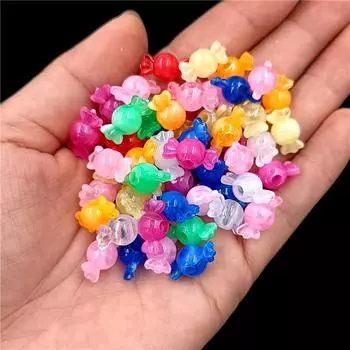 Hanmade Loose Beads DIY Jewelry Accessories Candy Fashion Creative Peandants 15*8mm for Bracelet Earring Making 30Pcs розы красного