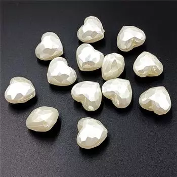 Кроличья голова ручной работы, граненый цветок для изготовления браслета, ожерелья, ювелирных изделий своими руками, модные аксессуары, 10/20/30 шт., подвески, 7 стилей, искусственный жемчуг из АБС-пластика Petal 30Pcs