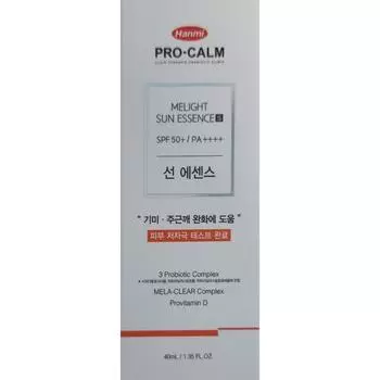 Hanmi Pharmaceutical Procalm Melite Sun Essence, 40 мл, 2 шт.