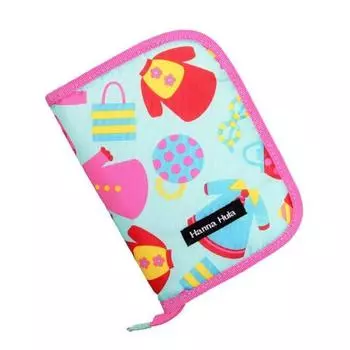 hanna hula mother and child notebook case multi case m size outing