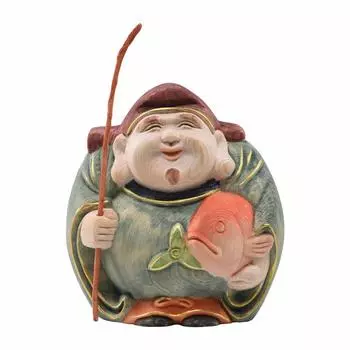 Hanro Art Good Good Seven Lucky Сделано из японского Good Good Good Предупреждение против процветания в большом хорошем урожае 10 см x Ширина 8 см x Глубина цвета