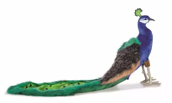 HANSA Animal Stuffed Peacock No.5437