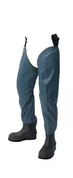 Hanshin Soji Blue Camel Hip Waders Gray L Size BC-103 серый
