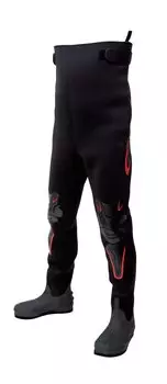 Hanshin Soji Field Extreme X Slim Waders Black 25X Size (FIELD TREAMER) (Medium Split) FX-560 чёрный