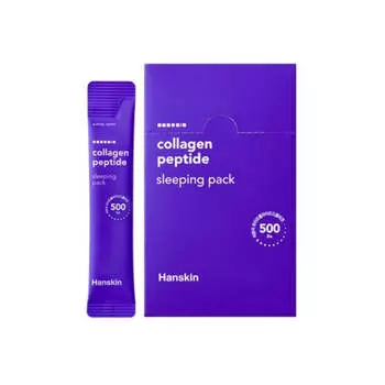 Hanskin Collagen Peptide Sleeping Pack 4мл*20шт