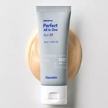 Hanskin Perfect All in One Sun BB 50 мл SPF50+PA++++