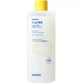 Hanskin Seven Layer Ceramine Mochi Cream Toner, 1 упаковка, 500 мл