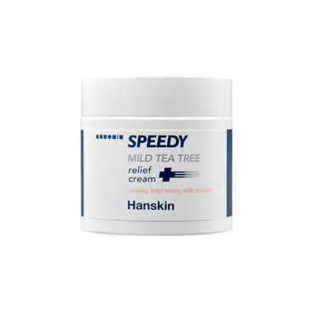 Hanskin Speedy Мягкий успокаивающий крем с чайным деревом 80 мл