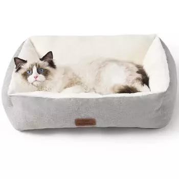Hansleep Cat Dog Summer Pet Sleeps Cat All For For Medium Pet Supplies x 50W x 15H Light Bed, Bed, Bed, Cushion, Fluffy, Double-Sided, Fluffy, светло-серый