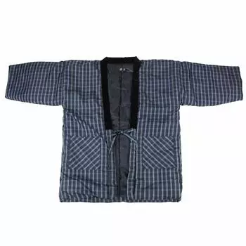 Hanten 3L Размер Большой размер Клетчатый узор Полосатый Hanten Heat Retention Eco 3L Heating Cost Saving Check Dotera Chanchanko Respect for the Older Day