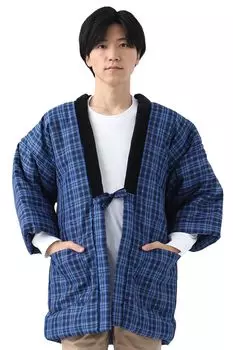 Hanten Short Tent Warm Kurume Standard One Size Fits Most Assorted Cotton Bag for Men [Tayutaf] Mens