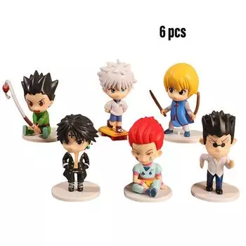 Хантер Фрикс Гон Киллуа Золдик Фигурка Экшн Пластиковая Модель Игрушка Авто Декор