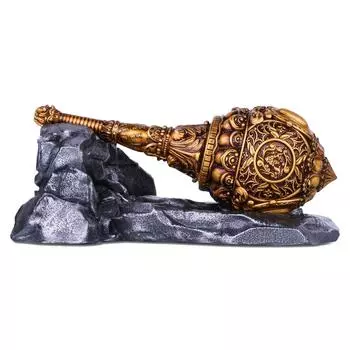 Hanuman Ji Gada Bajrang Bali Gada Hanuman Sota Decorative Showpiece for Car Dashboard Pooja Room Decoration Home Decor Living Room