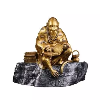 Hanuman Ji Murti Ramayani Hanuman Lord Balaji Murti Bajrangbali Idol Sankat Mochan Bhagwan Idol for Car Dashboard