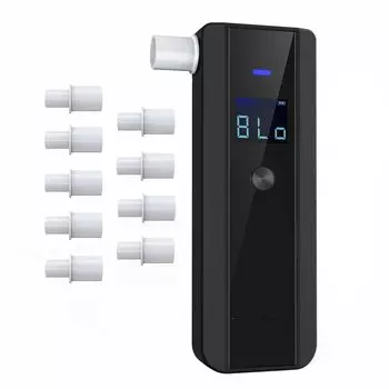 HanWei Профессиональный тестер алкоголя в выдыхаемом воздухе Алкотестер для обнаружения алкоголя Тестер на брелок для ключей Алкотестер Устройство LCD Дисплей