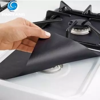 HANYANG Газовая плита Жиронепроницаемый коврик Газовая плита Устойчивый к высоким температурам коврик Газовая плита Чистящий коврик для варочной панели Защитный коврик Коврик для газовой плиты