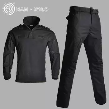 Hanye+тренировочный костюм, костюм лягушки+костюм лягушки FG, комплект костюма лягушки с длинными рукавами L черный коричневый