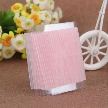 Hanyu 100 шт. невидимые волокна двухсторонние клейкие наклейки для век технические ленты для глаз One Size