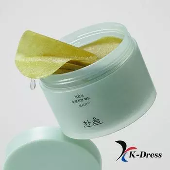 Hanyul Artemisia Успокаивающая увлажняющая подушечка 1 шт. (60 листов) 1 PCS (60 Sheets)