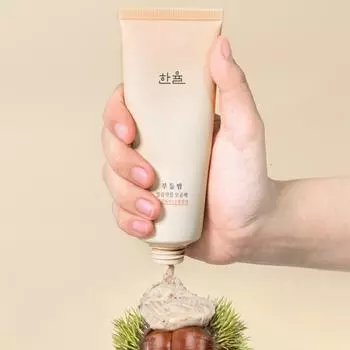 Hanyul Soft Chestnut Очищающая отшелушивающая глиняная маска для пор 100 мл