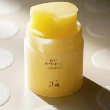 Hanyul Yuja Vita Tone Up Apple Zone Pad 60 шт., 105 мл