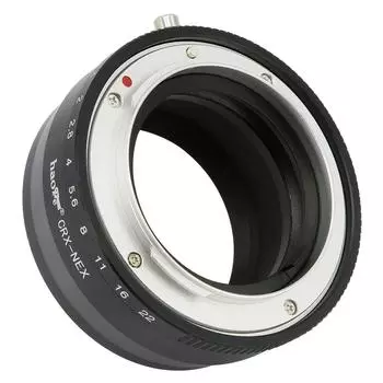 Haoge Manual Lens Adapter Contarex CRX Mount Lens Applies to Sony NEX Cameras such as A6000 vg20 E-Mount NEX, NEX, NEX-5N, NEX-7, NEX-7N, -C3,