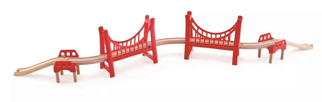 Hape Expansion Bridge Set E3710