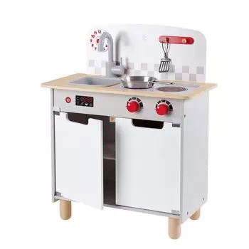 Hape Play Kitchen x 55 x Ages 3 and up Wooden Play Toy E8829 27.3 66.5cm