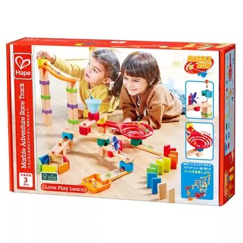 Hape Rolling Makeover Slider Базовый набор для детей от 3 лет и старше Деревянная игрушка-скалолаз E8862