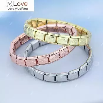 Hapiship новый модный популярный браслет из нержавеющей стали с сердцем для мамы шириной 9 мм для женщин и девочек, свадебный рождественский подарок, ювелирные изделия золотой