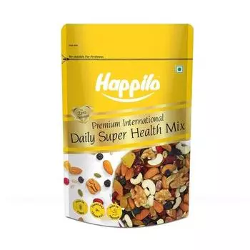 Happilo Premium International Daily Super Health Mix 160 г | Премиальная смесь суперпродуктов из орехов, семян, сухофруктов и многого другого | Идеальная закуска для вечеринки