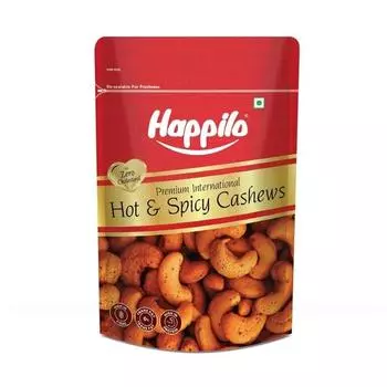 Happilo Premium International Hot & Spice кешью 160 г, богат белком, клетчаткой и необходимыми питательными веществами, ароматный пунш, полезный перекус