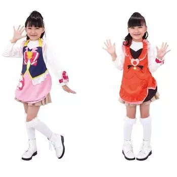 Happiness Charge Кьюр Лавли Форма Вишневый Фламенко Детский костюм для девочек PreCure! & 100см-120см