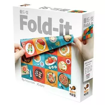 Happy Baobab Fold It Fabric Handkerchief Folding Game, популярная корейская игра