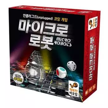 Happy Baobab Micro Robot Coding Game, popular Korean game