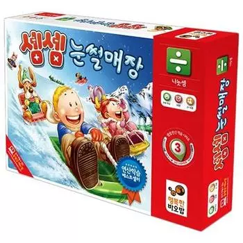Happy Baobab Semsem Sledding Rink Настольная игра, популярная корейская игра